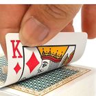 QEACHI Plastic Playing Cards With Invisible Ink Bar-Codes Markings For Poker Analyzer Scanner