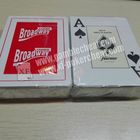 Casino Broadway Plastic Playing Cards With Invisible Ink Markings