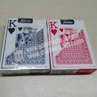 Red And Blue Fournier 818 Plastic Playing Cards With Invisible Ink Markings
