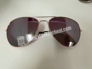 Fashional Oval Bentuk UV Sunglasses Poker Pembaca Untuk Bermain Kartu UV Ditandai