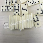 Double Six Invisible Ink Marked Dominoes Untuk lensa UV Sunglasses Contact