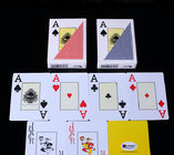RUITEN Plastic Invisible Playing Cards / Kartu Poker Ditandai Warna Merah