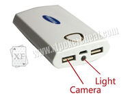 Portable White Poker Scanner, Samsung Mobile Power Bank Spy Camera