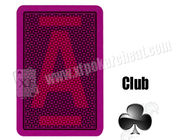 American A Plus Invisible Playing Card Untuk Lensa Kontak UV / Kasino Pribadi