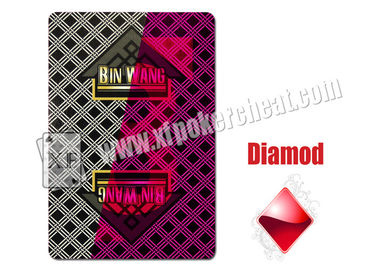 Paper Invisible Cheating Poker Cards / Cheating Playing Cards 6.3cm * 8.8cm