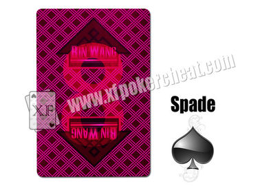 Paper Invisible Cheating Poker Cards / Cheating Playing Cards 6.3cm * 8.8cm