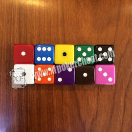 Gamble Device Casino Magic Dice / Telecontrol Dice With Earpiece To Tell Result