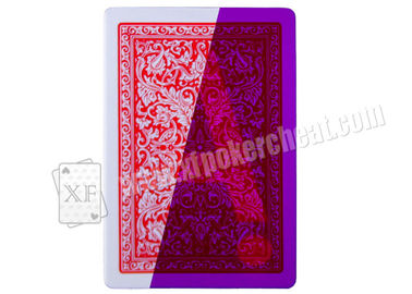Perjudian Spanyol Fournier 2818 Invisible Marked Playing Cards For Poker Games