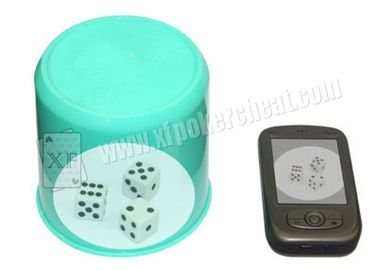Permainan Poker Magical Plastic Perspective Dice Cup Dengan Casino Magic Dice