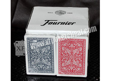 Perjudian Spanyol Fournier 2818 Invisible Marked Playing Cards For Poker Games