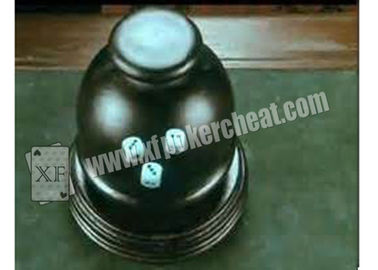 Permainan Poker Magical Plastic Perspective Dice Cup Dengan Casino Magic Dice