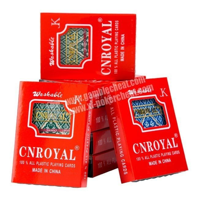Plastik CNROYAL Kartu Bermain Tak Terlihat Untuk Kamera Filter Dan Lensa Kontak UV